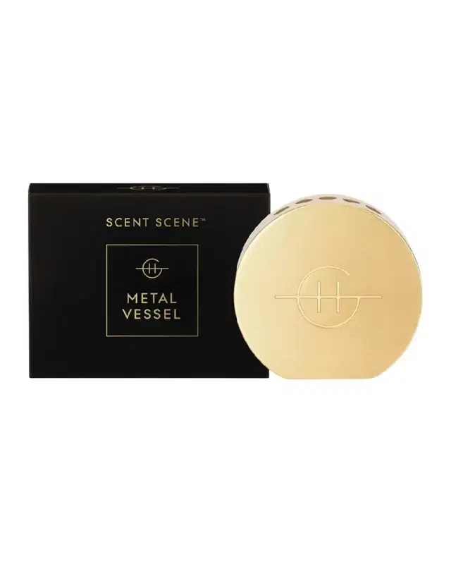 Glasshouse Fragrances Scent Scene Gold Metal Vessel