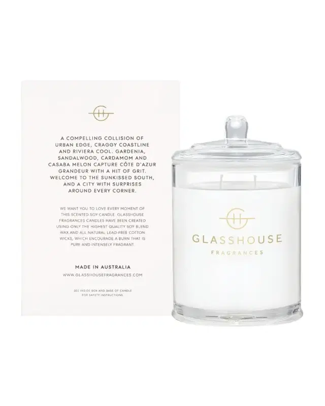 Glasshouse Fragrances Marseille Memoir Candle, 13.4 oz.