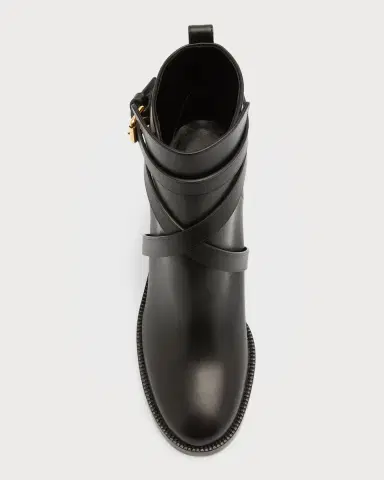 Burberry Pryle Equestrian Horse Check Ankle Booties | Thumbnail 5 Burberry Pryle Equestrian Horse Check Ankle Booties | Thumbnail 5