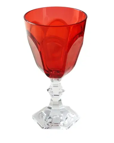 Mario Luca Giusti Red Dolce Vita Water Goblets, Set of 4 | Thumbnail 1