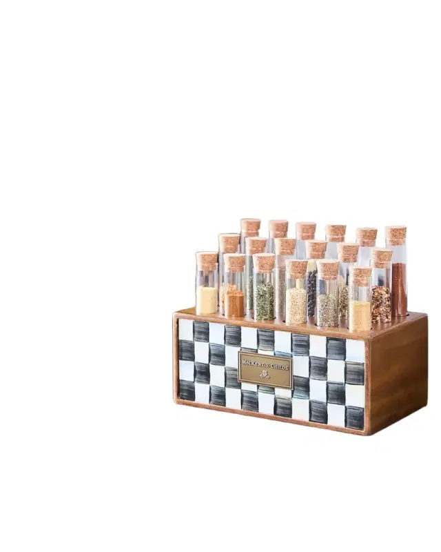 10.25" Courtly Check Spice Rack