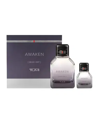 TUMI Awaken [08:00 GMT] for Men Eau De Parfum Spray Set | Thumbnail 1