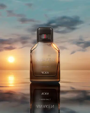 TUMI Awaken [08:00 GMT] for Men Eau de Parfum Spray, 6.7 oz. | Thumbnail 2
