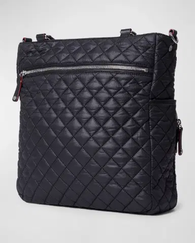 MZ Wallace Crosby Magazine Recycled Nylon Shoulder Bag | Thumbnail 6 MZ Wallace Crosby Magazine Recycled Nylon Shoulder Bag | Thumbnail 6