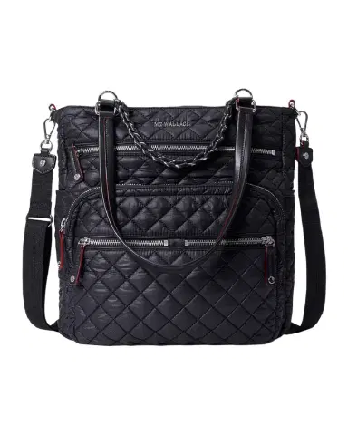 MZ Wallace Crosby Magazine Recycled Nylon Shoulder Bag | Thumbnail 1 MZ Wallace Crosby Magazine Recycled Nylon Shoulder Bag | Thumbnail 1