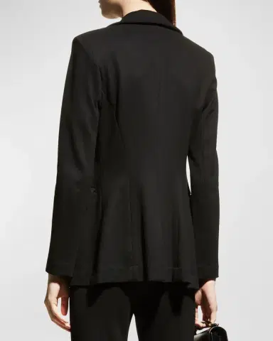 Rosetta Getty Jersey Single-Breasted Blazer | Thumbnail 2
