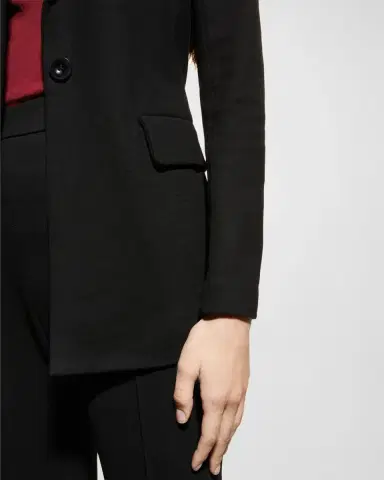 Rosetta Getty Jersey Single-Breasted Blazer | Thumbnail 4
