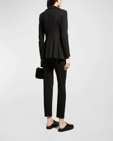 Rosetta Getty Jersey Single-Breasted Blazer | Thumbnail 5