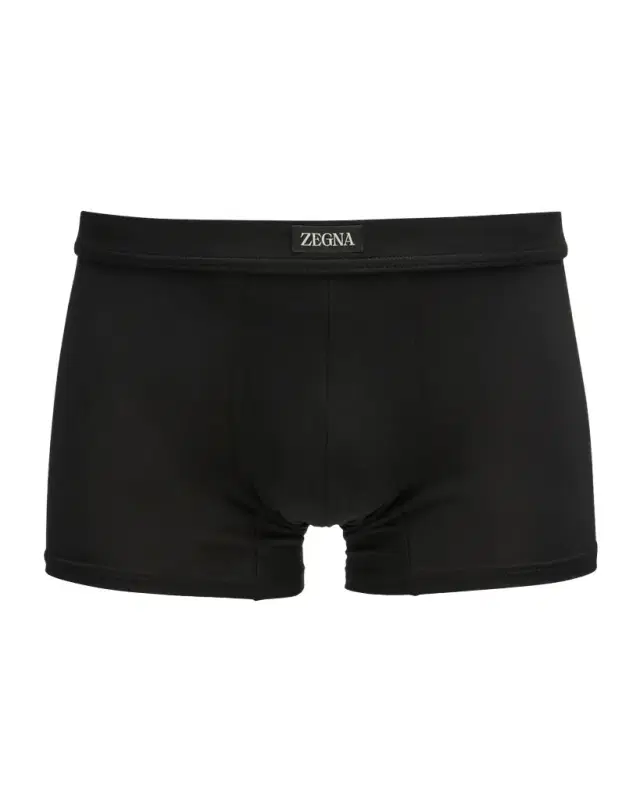 ZEGNA Men 's Micromodal Boxer Trunks