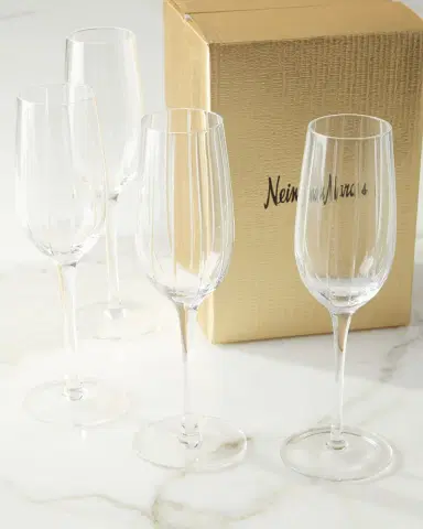 Neiman Marcus Cut Champagne Flutes | Thumbnail 5