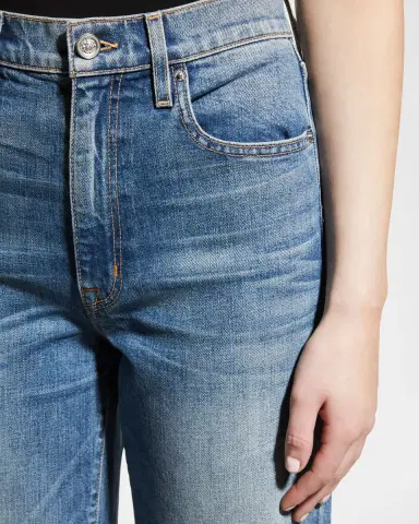 SLVRLAKE Grace Raw Hem Wide-Leg Jeans | Thumbnail 4