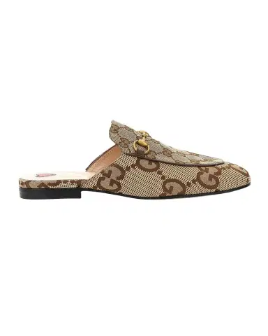 Gucci Princetown GG Canvas Loafer Mules | Thumbnail 1 Gucci Princetown GG Canvas Loafer Mules | Thumbnail 1