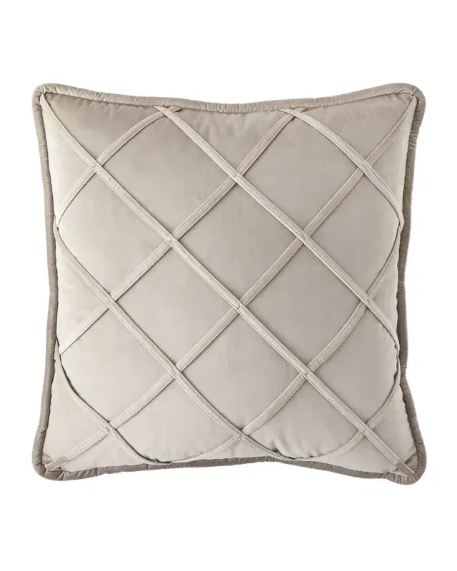 Austin Horn Collection Pablo Velvet Diamond Euro Sham