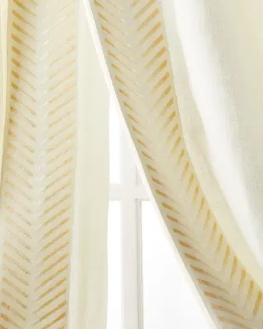Home Silks Two Rio Cream Curtains | Thumbnail 2 Home Silks Two Rio Cream Curtains | Thumbnail 2