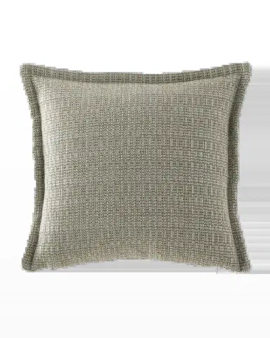 Sherry Kline Home Cosima Basketweave 20" Pillow | Thumbnail 2 Sherry Kline Home Cosima Basketweave 20" Pillow | Thumbnail 2