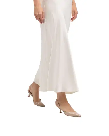 Manolo Blahnik Carolyne Kitten-Heel Halter Pumps | Thumbnail 1