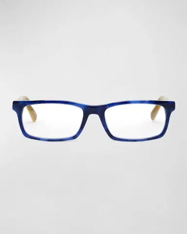 Eyebobs Number Cruncher Rectangle Acetate Reader Glasses | Thumbnail 2
