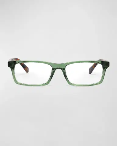 Eyebobs Number Cruncher Rectangle Acetate Reader Glasses | Thumbnail 2