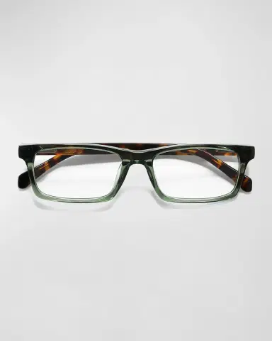 Eyebobs Number Cruncher Rectangle Acetate Reader Glasses | Thumbnail 3