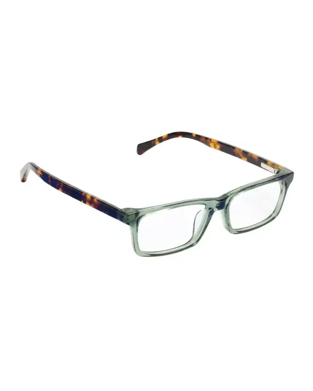 Eyebobs Number Cruncher Rectangle Acetate Reader Glasses