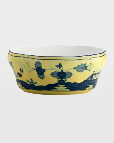 GINORI 1735 Antico Doccia Oval Salad Bowl | Thumbnail 2