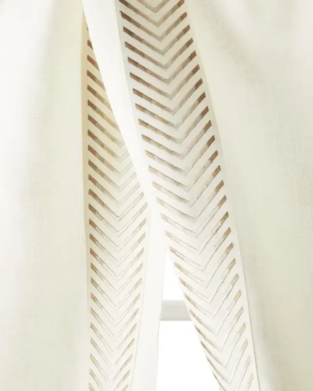 Home Silks Two Rio Golden Curtains