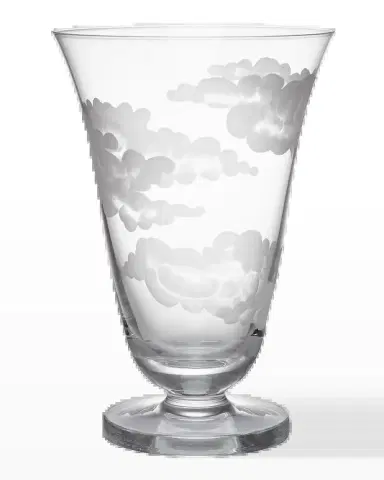 Jonathan Hansen In The Clouds Stemless Champagne Flute, Clear - 8 oz. | Thumbnail 2