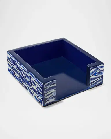 Ladorada Blue Almendro Cocktail Napkin Holder | Thumbnail 4