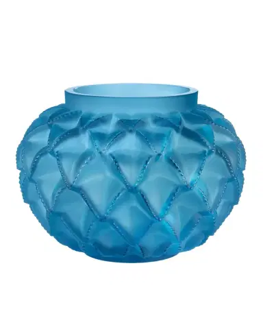 Lalique Languedoc Pale Blue Vase | Thumbnail 1