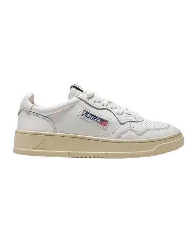 Autry Medalist Low-Top Bicolor Leather Sneakers | Thumbnail 1 Autry Medalist Low-Top Bicolor Leather Sneakers | Thumbnail 1