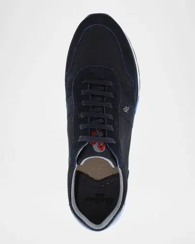 Robert Graham Men's Tropix Canvas Runner Sneakers | Thumbnail 4 Robert Graham Men's Tropix Canvas Runner Sneakers | Thumbnail 4