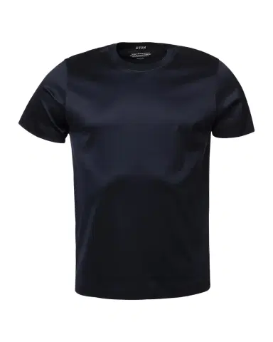 Eton Men's Filo di Scozia T-Shirt | Thumbnail 1 Eton Men's Filo di Scozia T-Shirt | Thumbnail 1