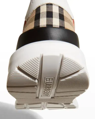 Burberry Regis Check Trainer Sneakers | Thumbnail 4 Burberry Regis Check Trainer Sneakers | Thumbnail 4