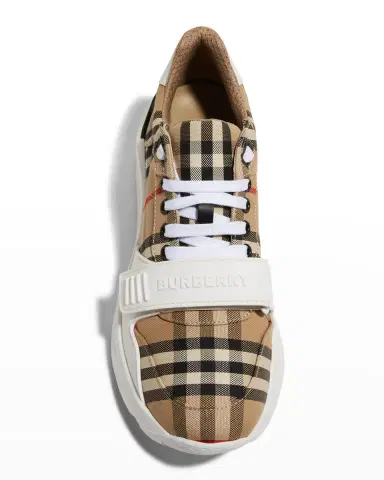 Burberry Regis Check Trainer Sneakers | Thumbnail 5 Burberry Regis Check Trainer Sneakers | Thumbnail 5