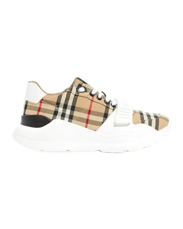 Regis Check Trainer Sneakers