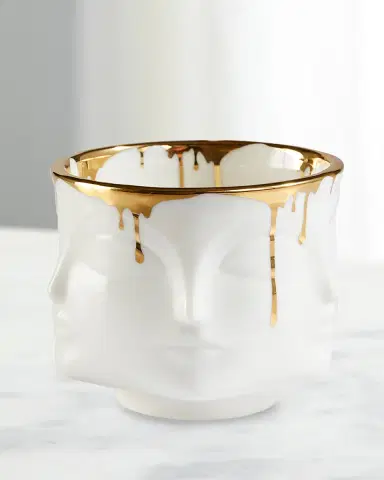 Jonathan Adler Gilded Dora Maar Bowl, Small | Thumbnail 1