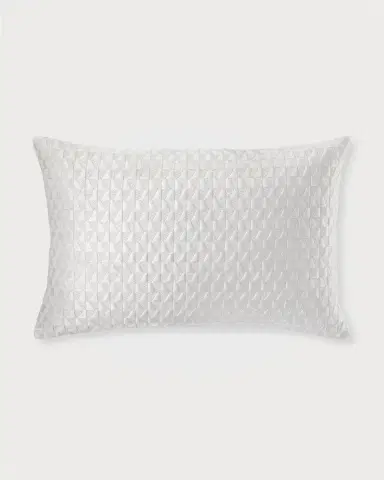 Callisto Home Marconi Geometric Velvet Standard Sham | Thumbnail 2