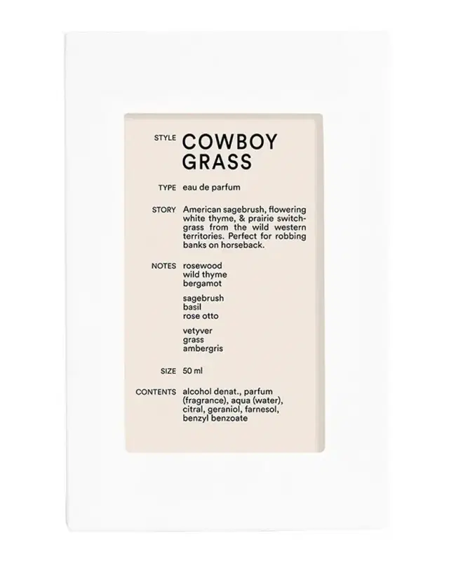 D.S. & DURGA Cowboy Grass Eau de Parfum