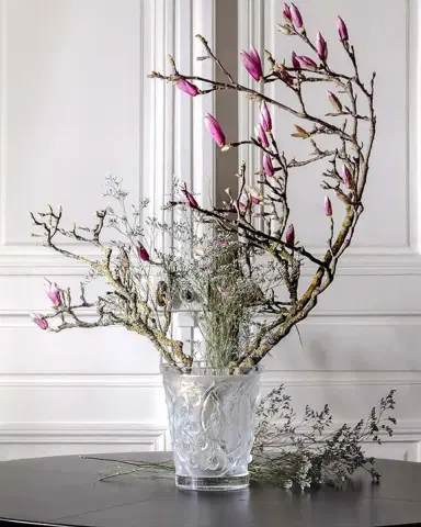 Lalique Mures Vase, Clear | Thumbnail 1