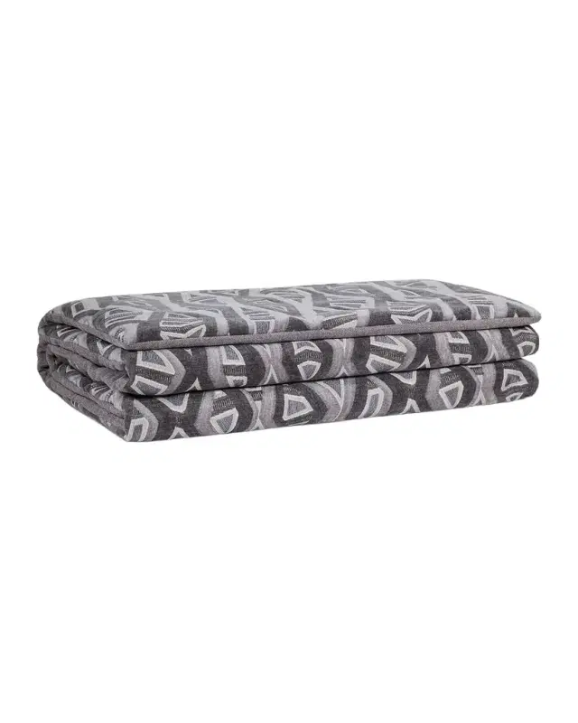 Eastern Accents Noah Geometric Bed Scarf, 25" x 105"