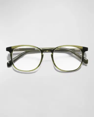 Eyebobs Boardroom Oversized Square Acetate Reader Glasses | Thumbnail 2