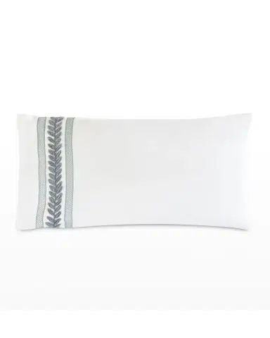 Eastern Accents Amberlynn Velvet Leaf Sham, Left Border | Thumbnail 2 Eastern Accents Amberlynn Velvet Leaf Sham, Left Border | Thumbnail 2