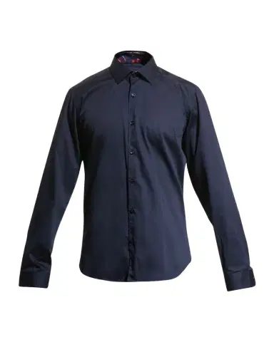 Jared Lang Men 's Contrast-Reverse Sport Shirt | Thumbnail 1 Jared Lang Men 's Contrast-Reverse Sport Shirt | Thumbnail 1