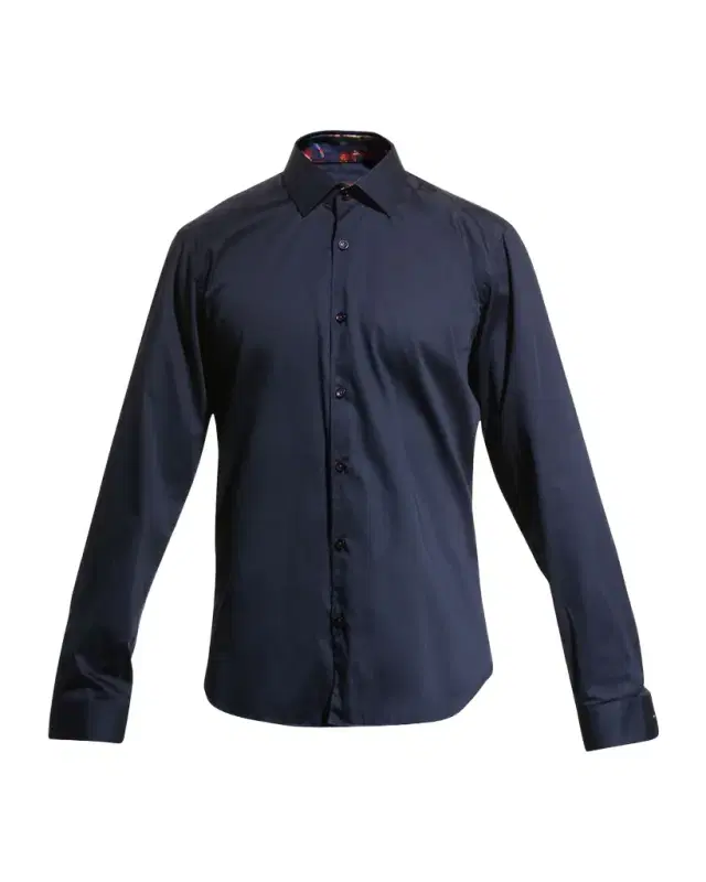 Men 's Contrast-Reverse Sport Shirt