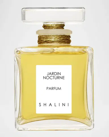 Shalini Parfum Jardin Nocturne Cubique Glass Bottle with Glass Stopper sealed with Gold Thread, 1.7 oz./ 50 mL | Thumbnail 5