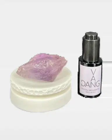 Van Dang Fragrances Amethyst Crystal Set - Buddhapada | Thumbnail 2