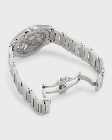 Piaget Polo 42mm Stainless Steel Grey Skeleton Watch | Thumbnail 4