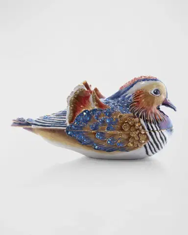 Jay Strongwater Mandarin Duck Box | Thumbnail 3
