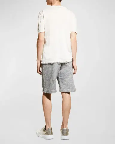 Golden Goose Men 's Diego Star Wide-Leg Boxing Shorts | Thumbnail 4 Golden Goose Men 's Diego Star Wide-Leg Boxing Shorts | Thumbnail 4