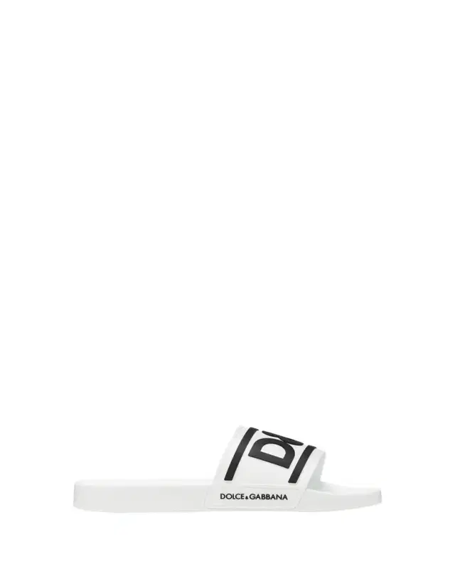 Dolce & Gabbana Men's Logo Pool Slides